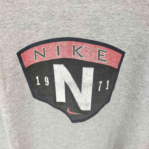 ナイキ NIKE 90S~00S 白タグ フロントプリント Tシャツ メンズ import:M