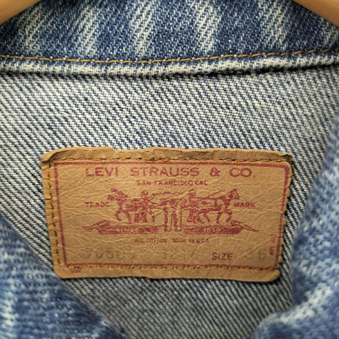リーバイス Levis 80S 70506 0216 デニムトラッカージャケット メンズ US:36