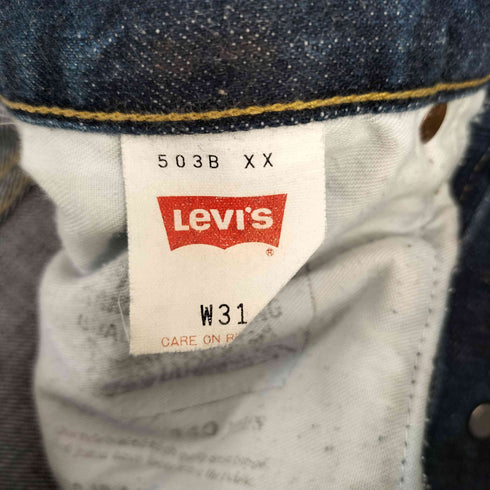 リーバイス Levis 90S 日本製 503BXX セルビッジデニム 濃紺 メンズ W31/L34