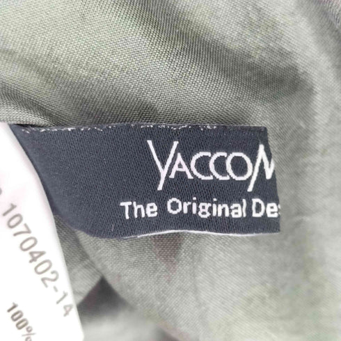 ヤッコマリカルド YACCO MARICARD アシンメトリーシルクワンピース レディース 7
