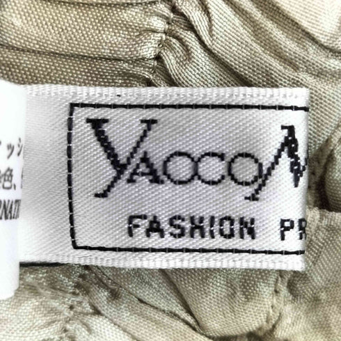 ヤッコマリカルド YACCO MARICARD ウエストゴム シルクマキシスカート レディース