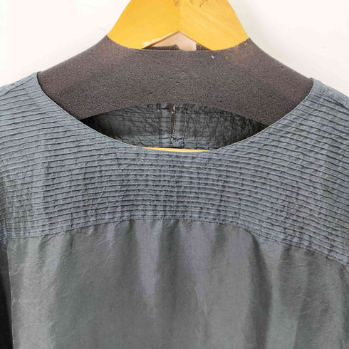 ヤッコマリカルド YACCO MARICARD シルクタックプルオーバーシャツ レディース N