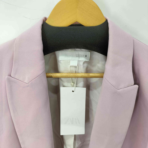ザラ ZARA ロールアップスリーブブレザー レディース import:M