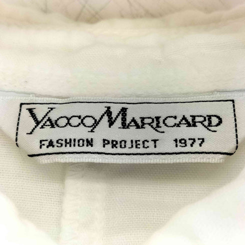 ヤッコマリカルド YACCO MARICARD 刺し子デザインシャツ レディース バスト86-94 身長154-162