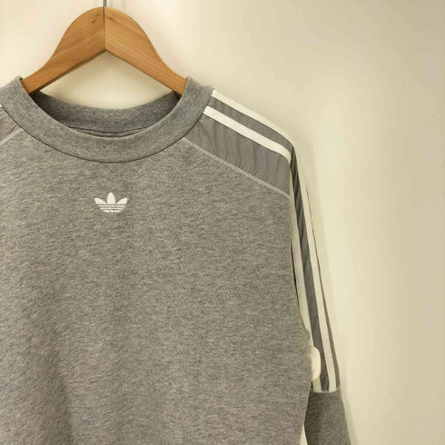 アディダスオリジナルス adidas Originals Radkin Crew Neck Sweat ラドキン クルーネック 異素材 切替 スウェット メンズ JPN:M