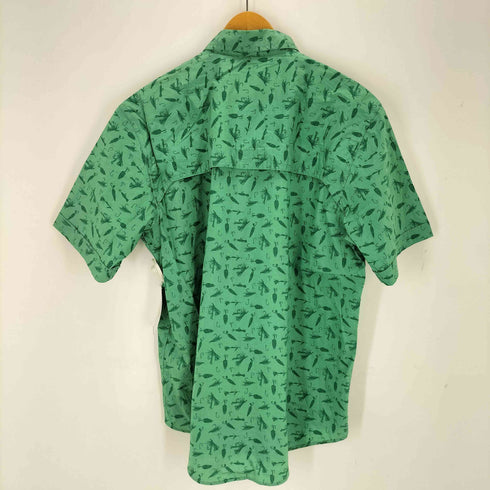 アイゾッド IZOD 90-00s 総柄S/Sフィッシングシャツ メンズ JPN:L