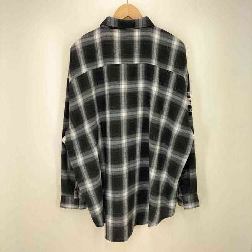 スターターブラックレーベル STARTER BLACK LABEL オンブレチェックオーバーシャツ メンズ JPN:L