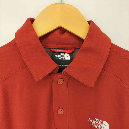 ザノースフェイス THE NORTH FACE ロゴ ストレッチ ポロシャツ メンズ import:XS