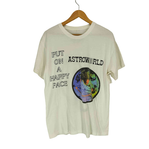 ASTROWORLD PUT ON A HAPPY FACE S/S TEE street メンズ JPN:M