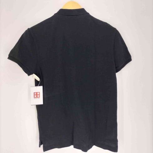 ポロラルフローレン POLO RALPH LAUREN CLASSIC FIT ロゴ エンブレム ワッペン 金ボタン S/S 鹿の子 ポロシャツ レディース import:S