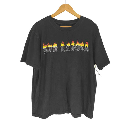 オールドイングリッシュプリント S/S TEE メンズ