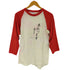 ヘインズ Hanes 80s USA製 プリントラグランTシャツ メンズ JPN:M