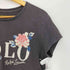 ポロラルフローレン POLO RALPH LAUREN ロゴ パッチワーク 花刺繍 S/S カットソー Tシャツ レディース import:S