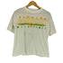 袖シングル FLORIDA PASSPORT フロッキープリントクルーネックTシャツ メンズ JPN:S
