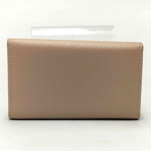 プラダ PRADA サフィアーノ フィオッコ レザー リボン 6連 キーケース レディース