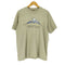 フルーツオブザルーム FRUIT OF THE LOOM 90s USA製 袖裾シングル フロントプリントクルーネックTシャツ メンズ JPN:L