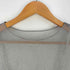 ザラ ZARA セミシースルーニットワンピース レディース import:M