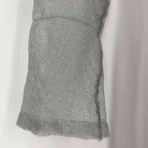 ザラ ZARA セミシースルーニットワンピース レディース import:M