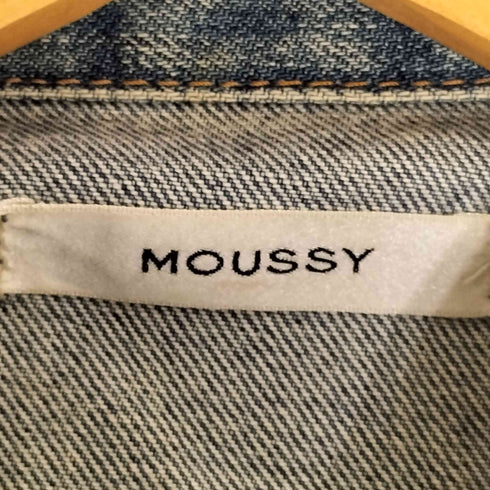 マウジー moussy SHORTデニムジャケット レディース FREE