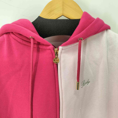 レディ Rady バイカラー ジップアップパーカー レディース JPN:M