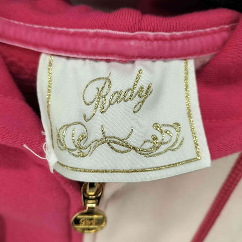レディ Rady バイカラー ジップアップパーカー レディース JPN:M