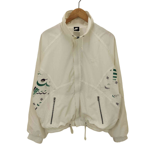 ナイキ NIKE 90-00S 黒タグ CHALLENGE COURT プリント 切替 ジップアップ ジャケット メンズ import:M