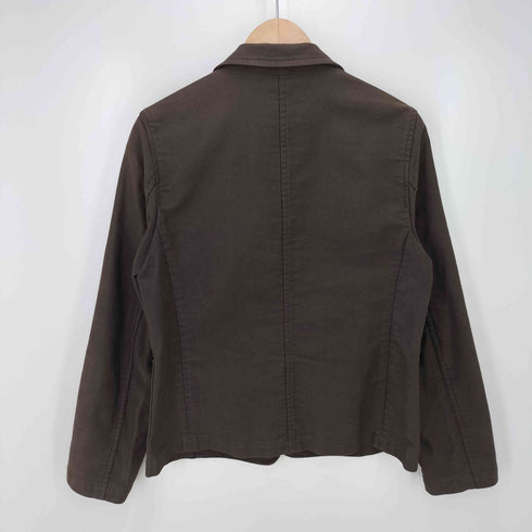 マーガレットハウエル MARGARET HOWELL 90-00S 旧 黒タグ ヘビーコットン 2B テーラードジャケット レディース 3