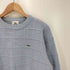 ラコステ LACOSTE NEW WOOL ウールブレンド ワンポイント 刺繍 格子編み クルーネック スウェット メンズ 3