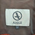 エーグル AIGLE ロゴ刺繍 裏地メッシュ シェルベスト メンズ import:L