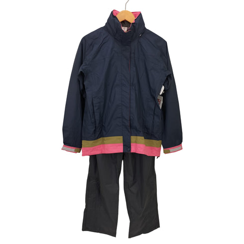 エーグル AIGLE レインスーツジャケット パンツ セットアップ レディース M
