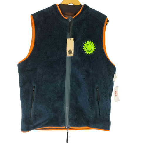 GOOD MORNING TAPES フリースベスト ZIP THRU VEST メンズ import:L