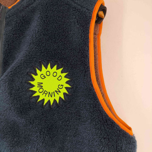 GOOD MORNING TAPES フリースベスト ZIP THRU VEST メンズ import:L