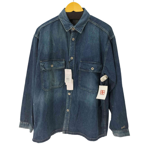 デンハム DENHAM MARS DENIM CRAFT SHIRT メンズ XL