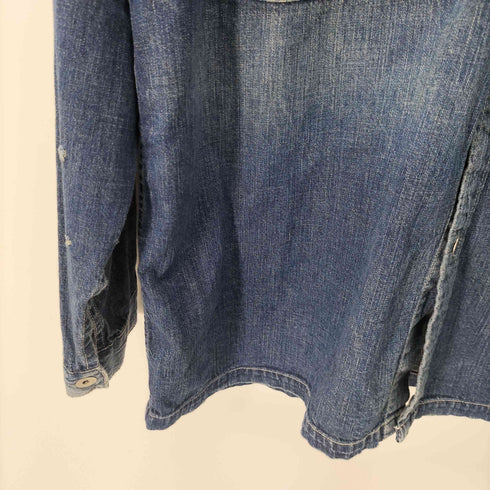 デンハム DENHAM MARS DENIM CRAFT SHIRT メンズ XL