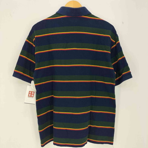 フレッドペリー FRED PERRY ロゴ刺繍 マルチボーダー 鹿の子 ポロシャツ メンズ JPN:S