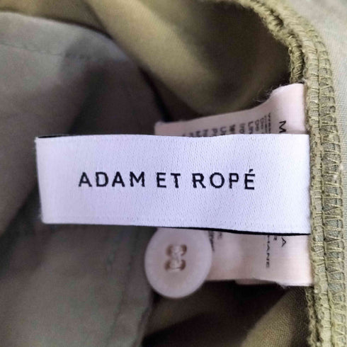 アダムエロペ Adam et Rope サイドアジャストワイドパンツ レディース JPN:38