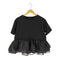 VERITE 裾フリル カットソー ブラウス レディース M~L