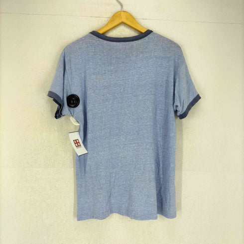 チャンピオン Champion 70s USA製 コットンレーヨン リンガーTシャツ メンズ JPN:L