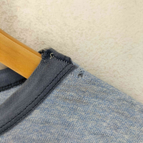 チャンピオン Champion 70s USA製 コットンレーヨン リンガーTシャツ メンズ JPN:L