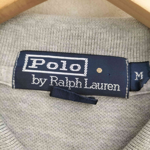 ポロバイラルフローレン Polo by RALPH LAUREN 90-00s ポニー刺繍 半袖ポロシャツ メンズ import:M