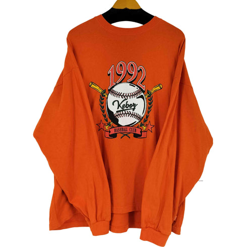 ケボズ KEboz 1992 BASEBALL CLUB L/S Tシャツ メンズ L