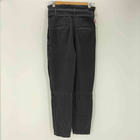 イロ IRO HARRY リボンベルト ダブルニーパンツ レディース 34