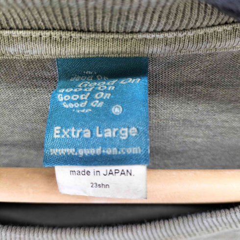 グッドオン good on ピグメント加工 クルーネックTシャツ メンズ XL