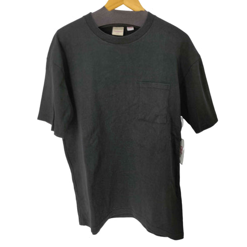 グッドウェア Goodwear USAコットン BIG無地ポケットT メンズ L