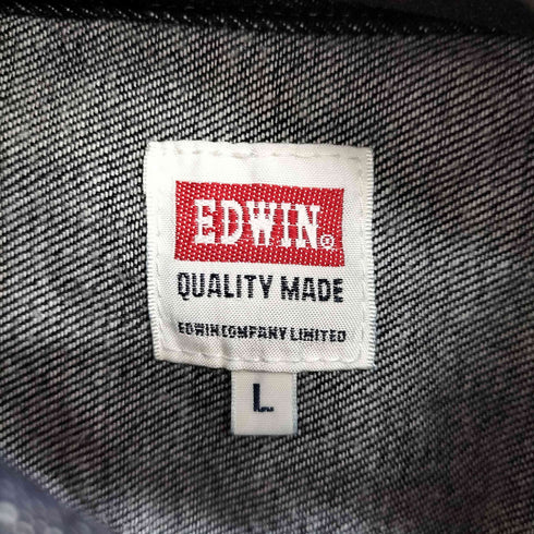 エドウィン EDWIN ワークデニムシャツ メンズ JPN:L