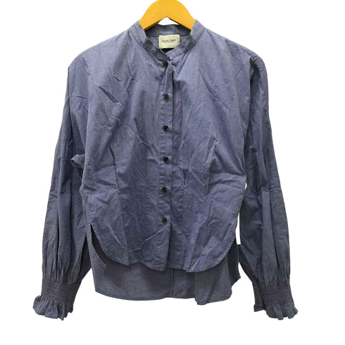 レイチェルコーミー RACHEL COMEY Blue Chambray Mercy Top リブシャツ レディース 4