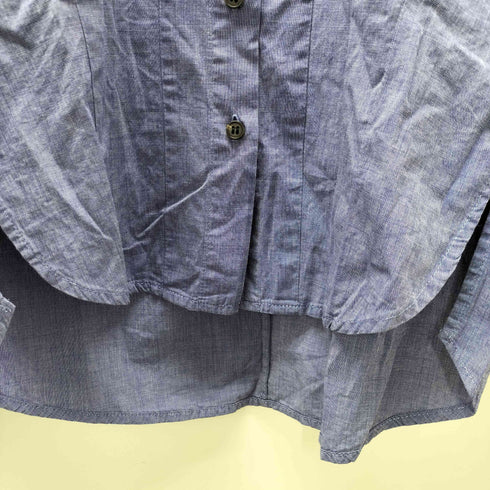 レイチェルコーミー RACHEL COMEY Blue Chambray Mercy Top リブシャツ レディース 4