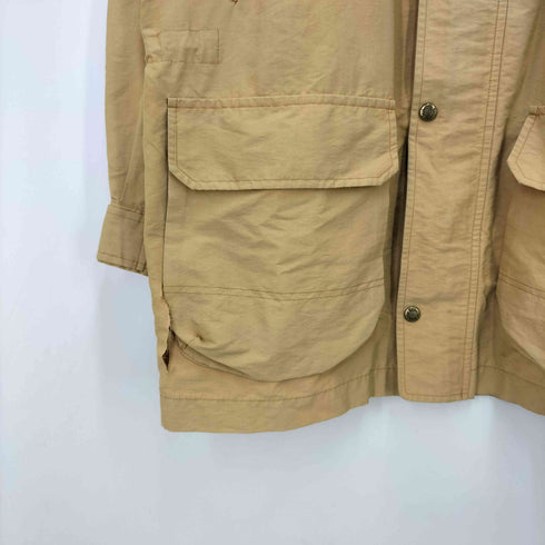 バーバリーズ BURBERRYS 90S 裏地メッシュ スタンドネック 比翼 マウンテンパーカー メンズ import:M