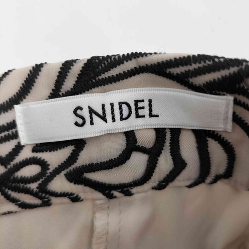 スナイデル snidel オーガンカッティングレーススカート レディース JPN:1