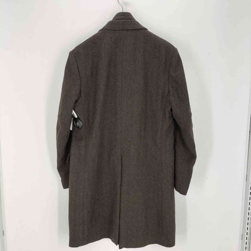 CORNELIANI レイヤードハイネックチェスターコート メンズ EUR:48